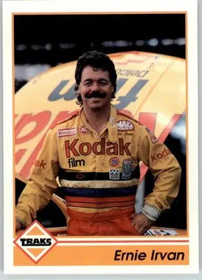 Ernie Irvan - 1992 Traks - #104 - Racing - Racing Card Single