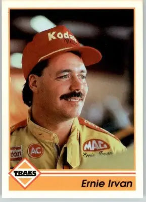 Ernie Irvan - 1992 Traks - #4 - Racing - Racing Card Single