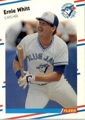 Ernie Whitt - 1988 Fleer - #126 - Baseball - Baseball Card Single