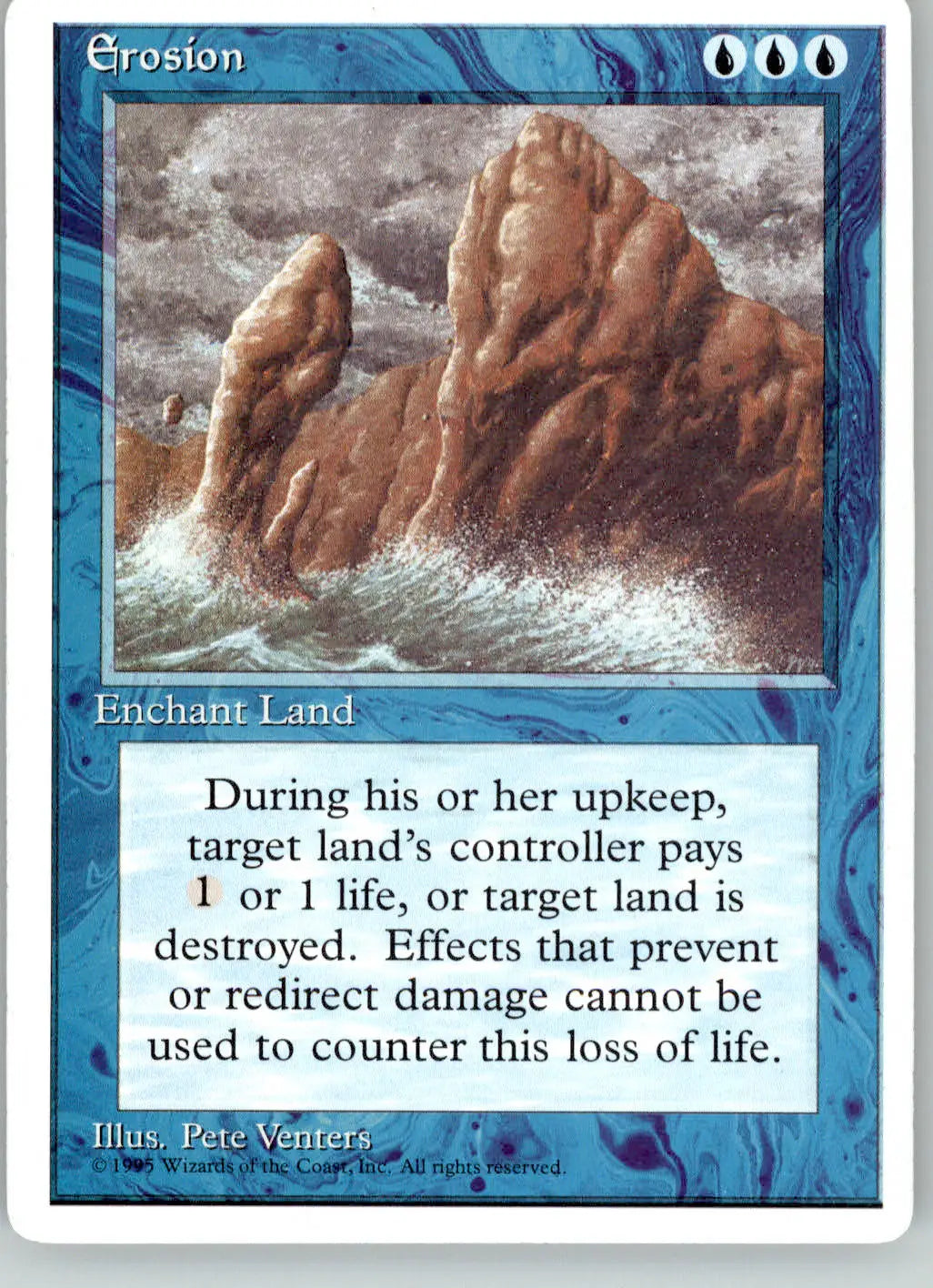 Erosion - Fourth Edition ALTERNATE - MP Magic: The Gathering