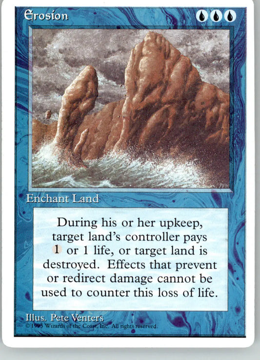 Erosion - Fourth Edition ALTERNATE - MP Magic: The Gathering - Magic Card Single