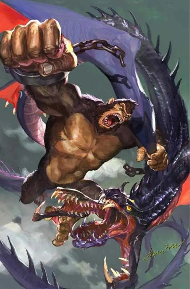 Escape From Skull Island #1 (Of 4) Cover G Sunghan Yune Full Art Variant - Comic Book