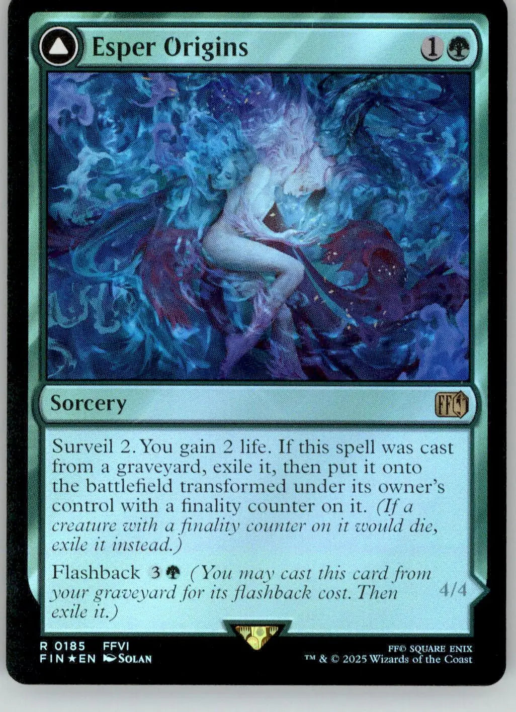 Esper Origins - FINAL FANTASY - 185 - Foil NM Magic: The Gathering