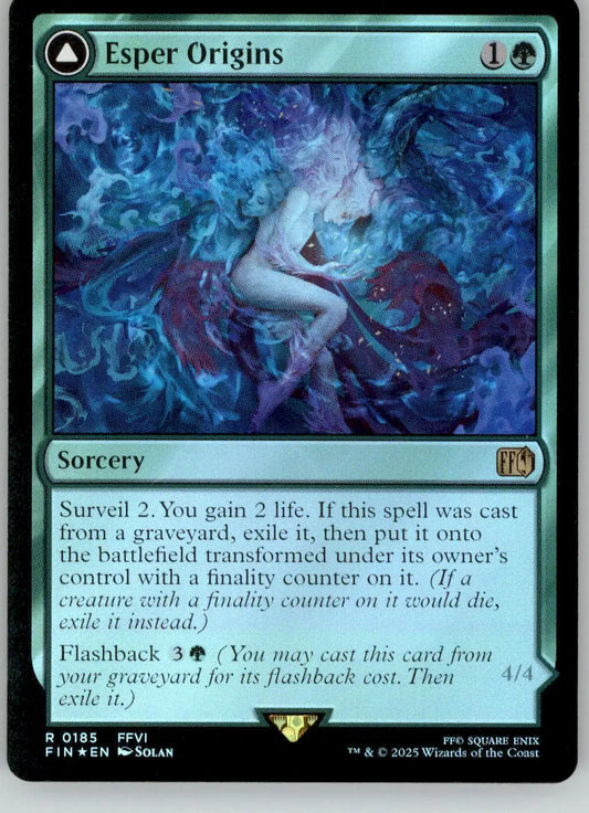 Esper Origins - FINAL FANTASY - 185 - Foil NM Magic: The Gathering - Magic Card Single