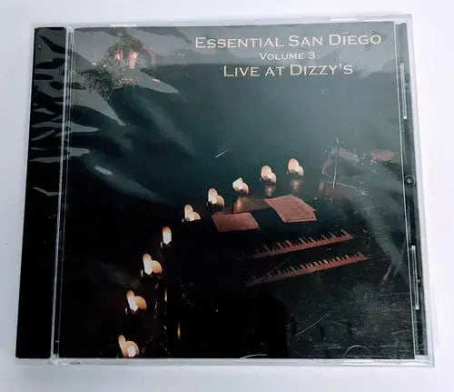 Essential San Diego Volume 3 CD in jewel case with keyboard lights and dark cover