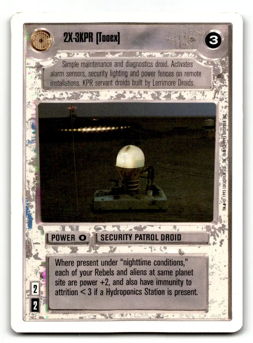 Star Wars CCG trading card from estate find lot star wars collectible collection