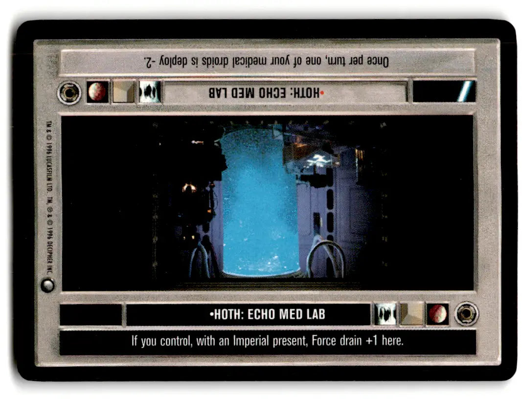 Star Wars CCG trading card from Estate Find lot featuring played with Star Wars Decipher war cards