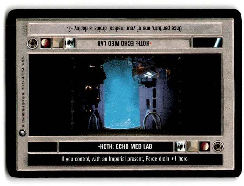 Star Wars CCG trading card from Estate Find lot featuring played with Star Wars Decipher war cards