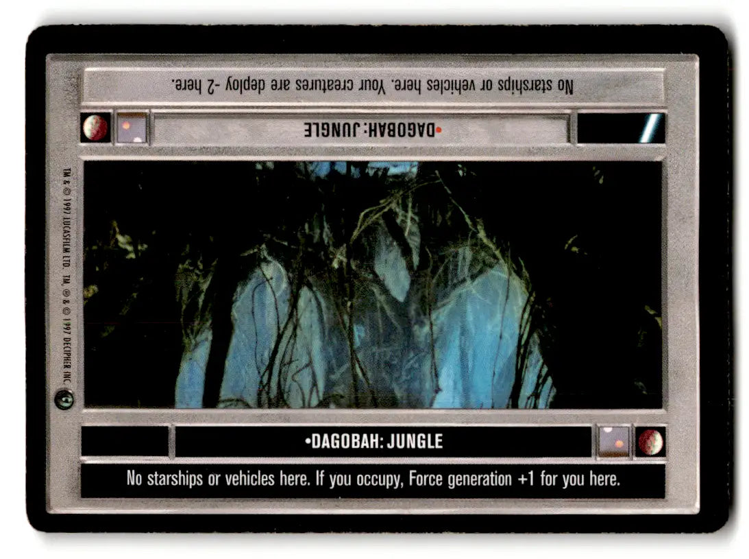 Star Wars CCG estate find lot featuring a Star Wars card from Decipher’s Wars CCG