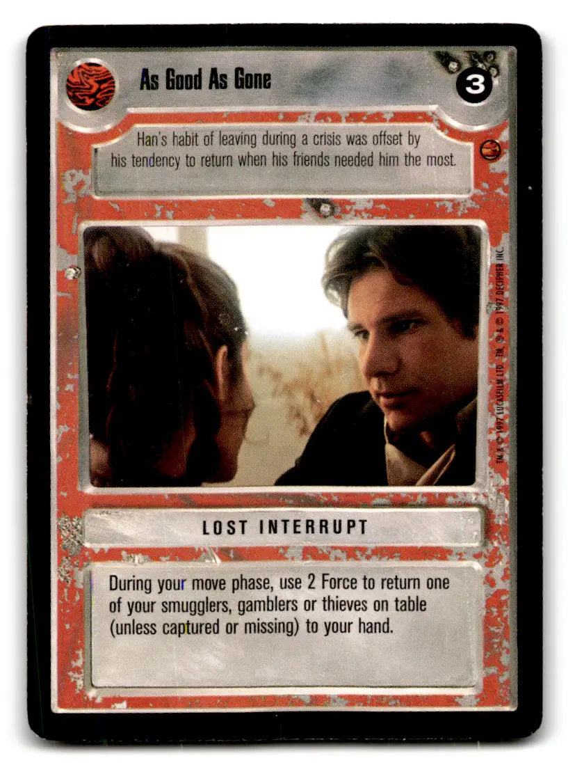 Star Wars trading card from Star Wars CCG Decipher estate find lot