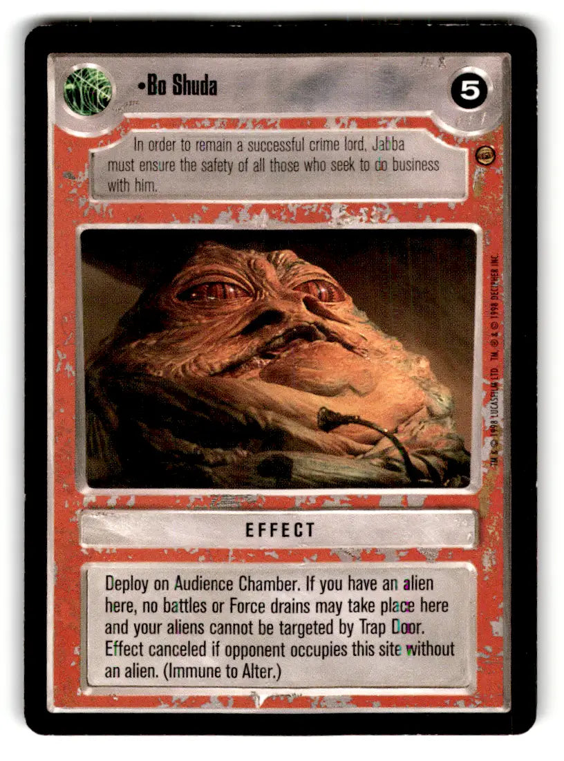Star Wars trading card from estate find lot Star Wars CCG Decipher played with