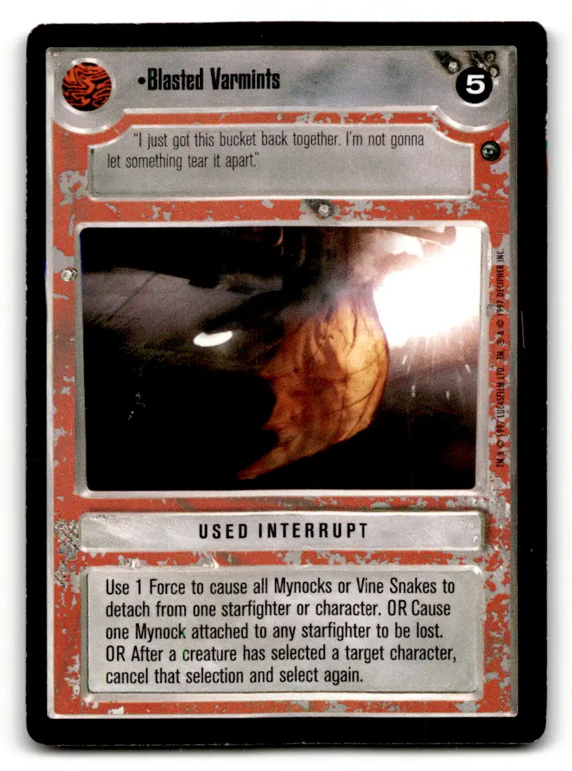 Star Wars CCG trading card from estate find lot star wars card lot star