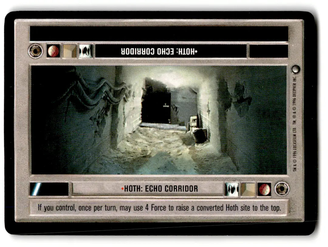 Star Wars CCG trading card from estate find lot in played condition
