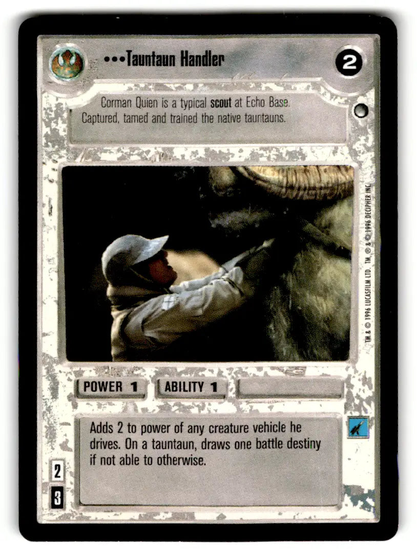 Star Wars CCG trading card from estate find lot star wars collectible card lot