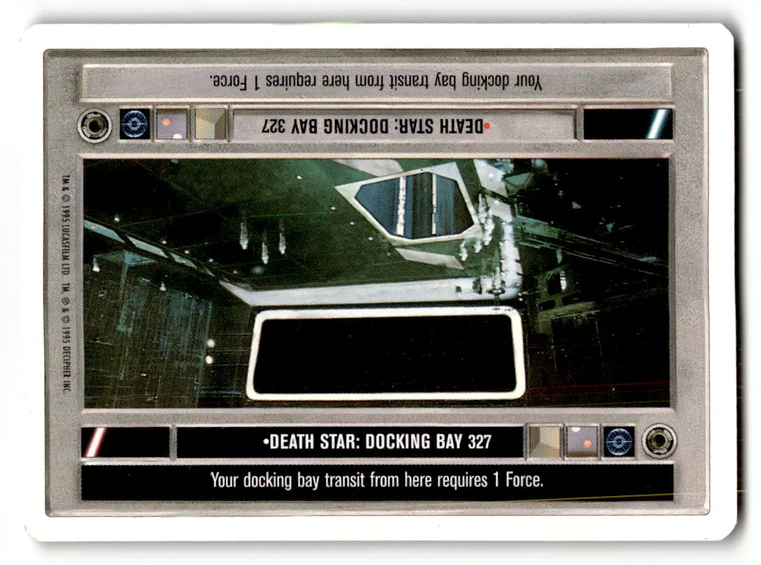 Star Wars CCG trading card from Estate Find lot featuring played Wars CCG decipher game card