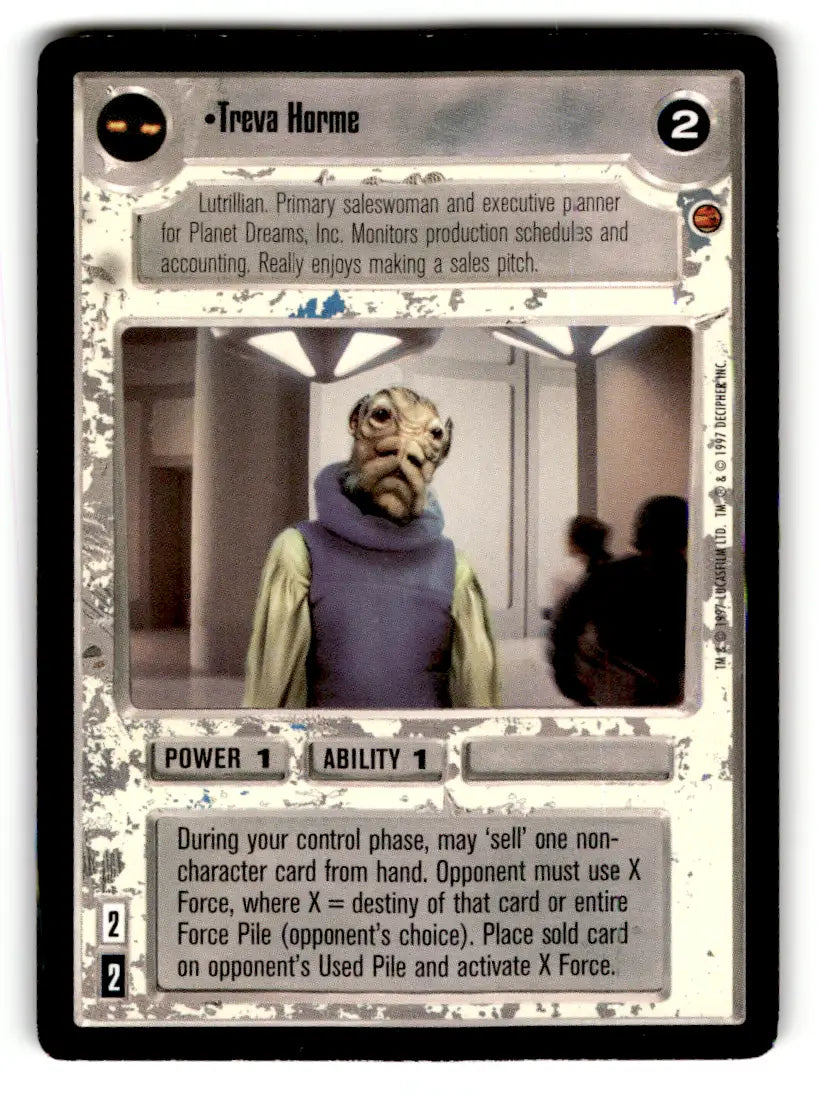 Star Wars CCG trading card from Estate Find lot star wars collectible card lot
