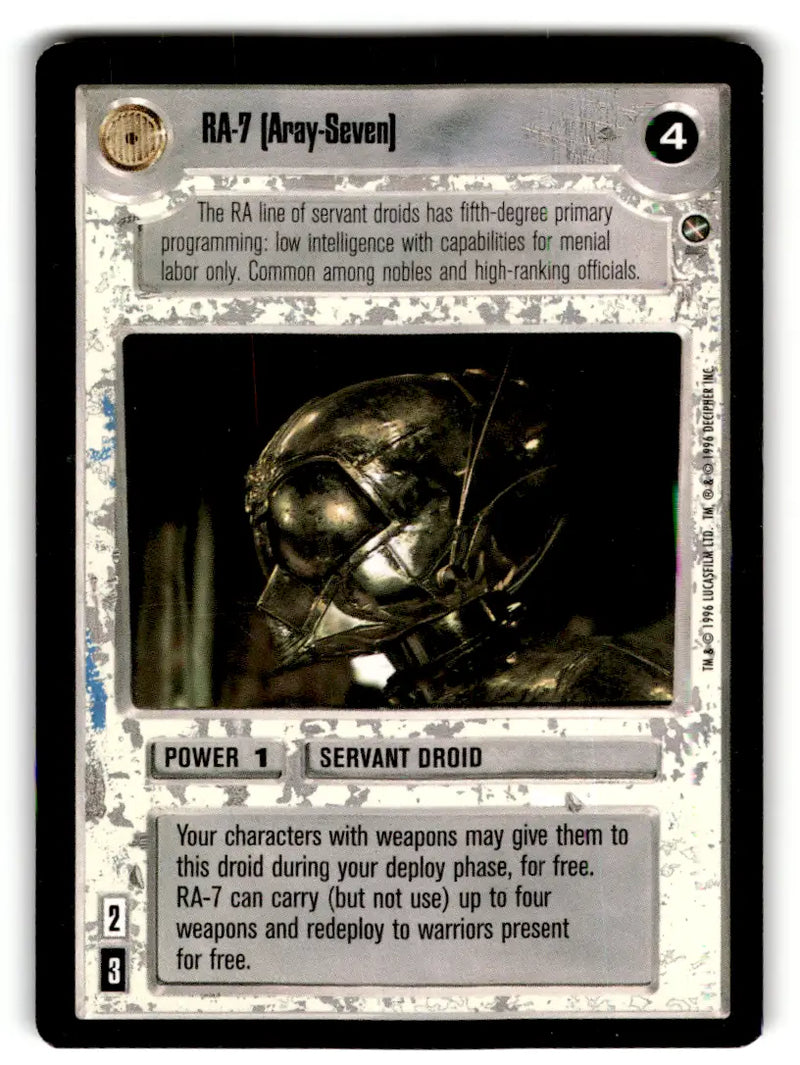 Star Wars CCG trading card from estate find lot star wars trading card lot star