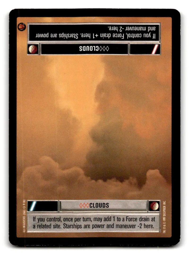 Star Wars CCG Estate Find card lot featuring a Star Wars CCG Decipher played card