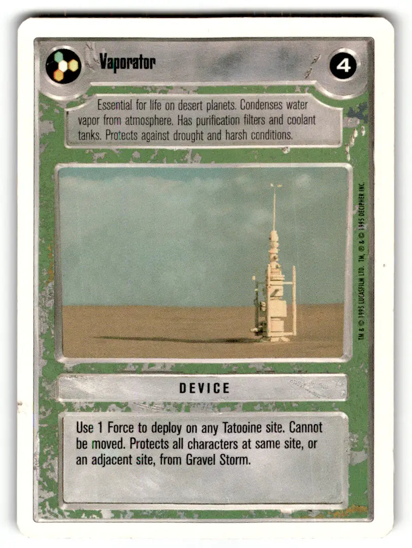 Star Wars CCG trading card from estate find lot, played with, Decipher Star Wars