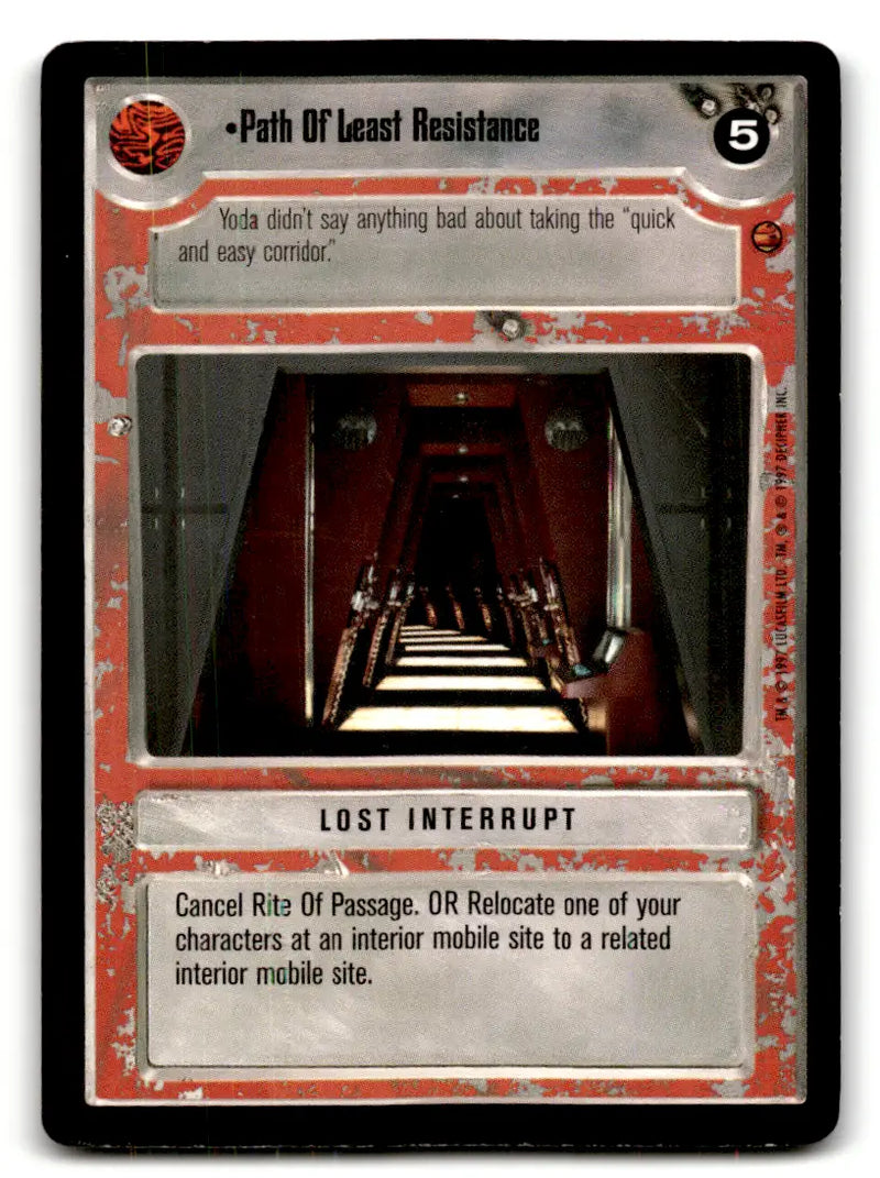 Star Wars trading card from estate find lot star wars CCG collectible
