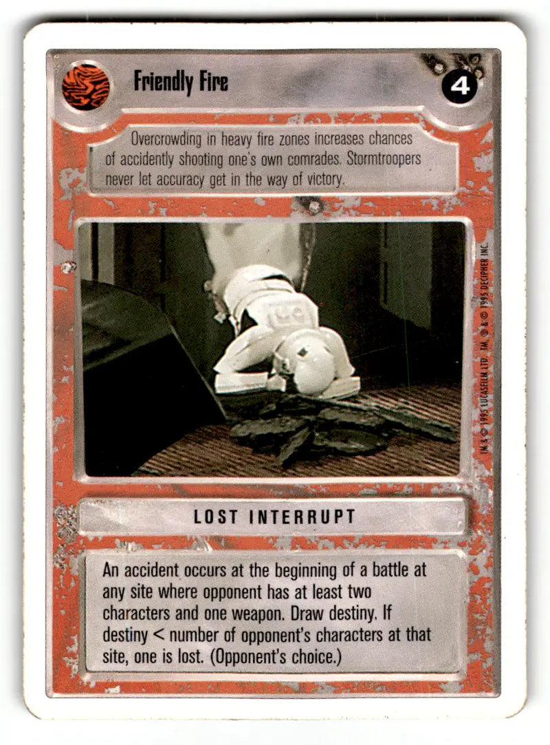 Star Wars trading card from Star Wars CCG Decipher estate find lot
