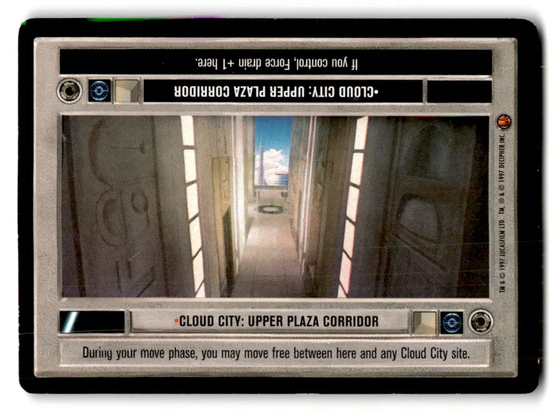 Star Wars CCG trading card from Estate Find lot featuring Star Wars CCG Decipher played card