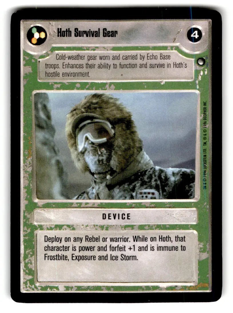 Star Wars trading card from Star Wars CCG Decipher estate find lot