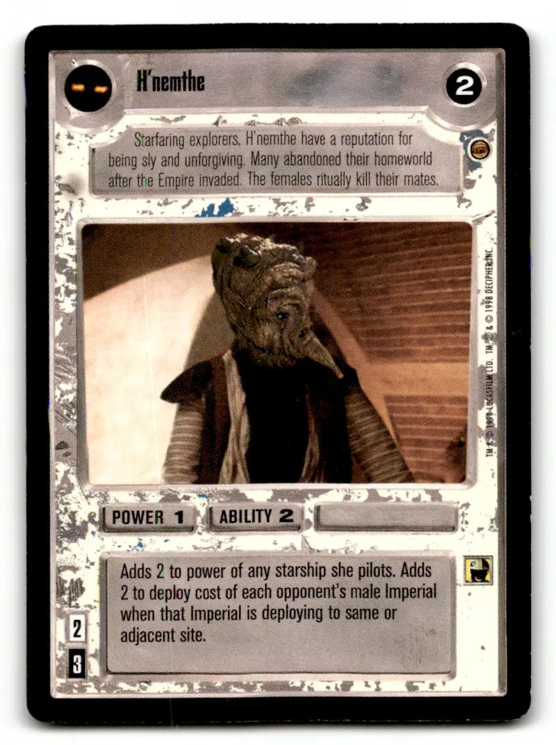 Star Wars CCG trading card from estate find lot star wars collectible display