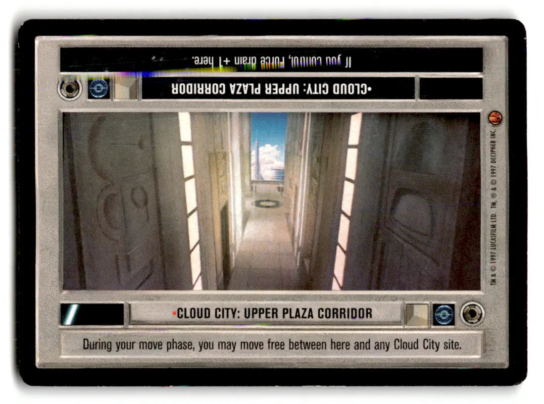 Star Wars CCG trading card from Estate Find lot featuring Star Wars wars ccg decipher gameplay