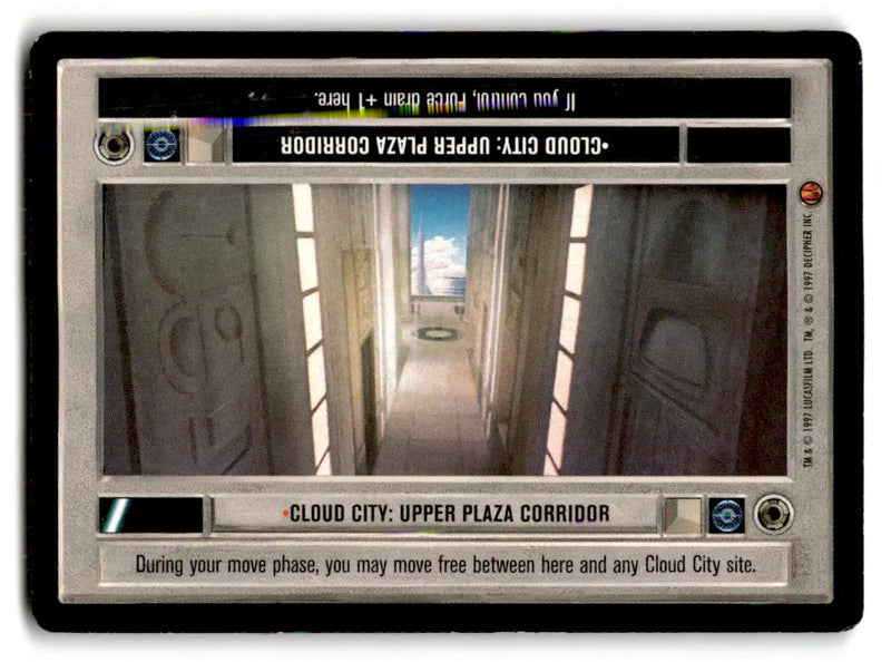 Star Wars CCG trading card from Estate Find lot featuring Star Wars wars ccg decipher gameplay