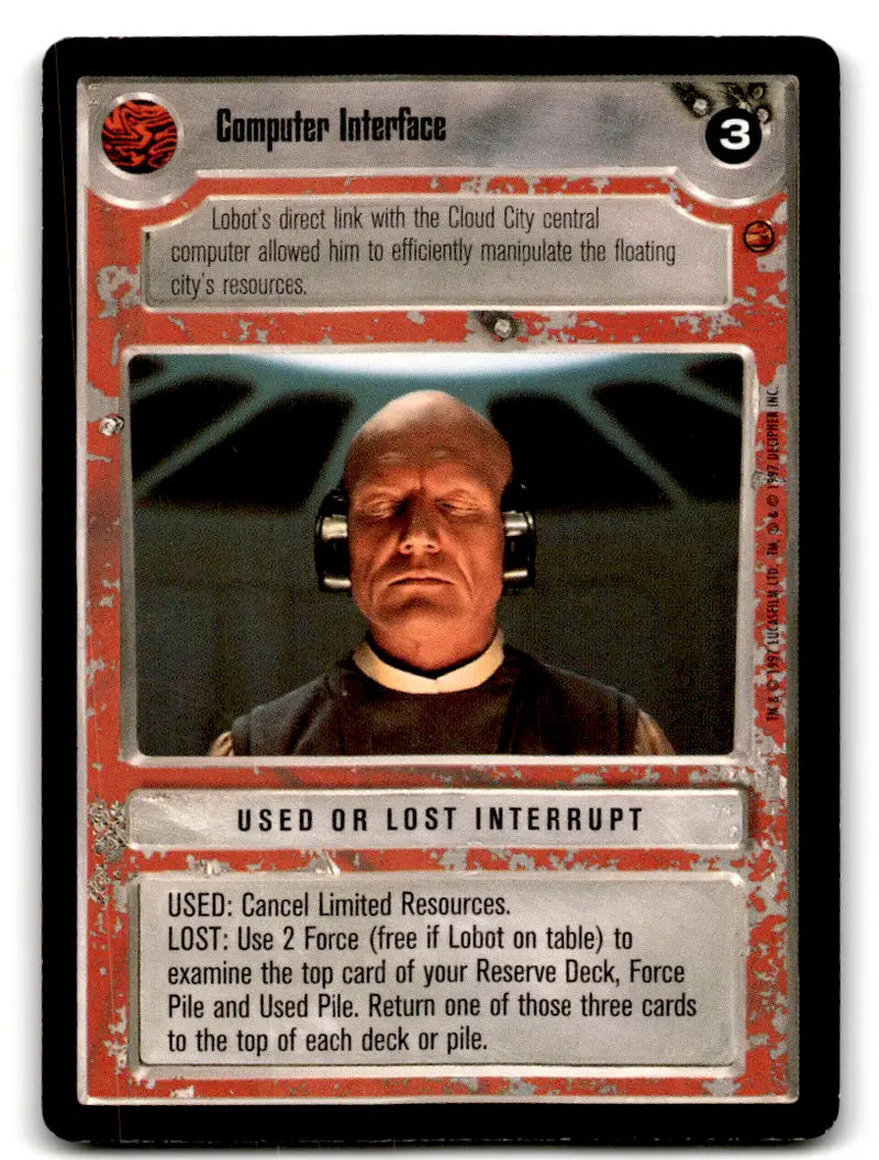 Star Wars CCG card from Estate Find 24 Card Lot Decipher played with