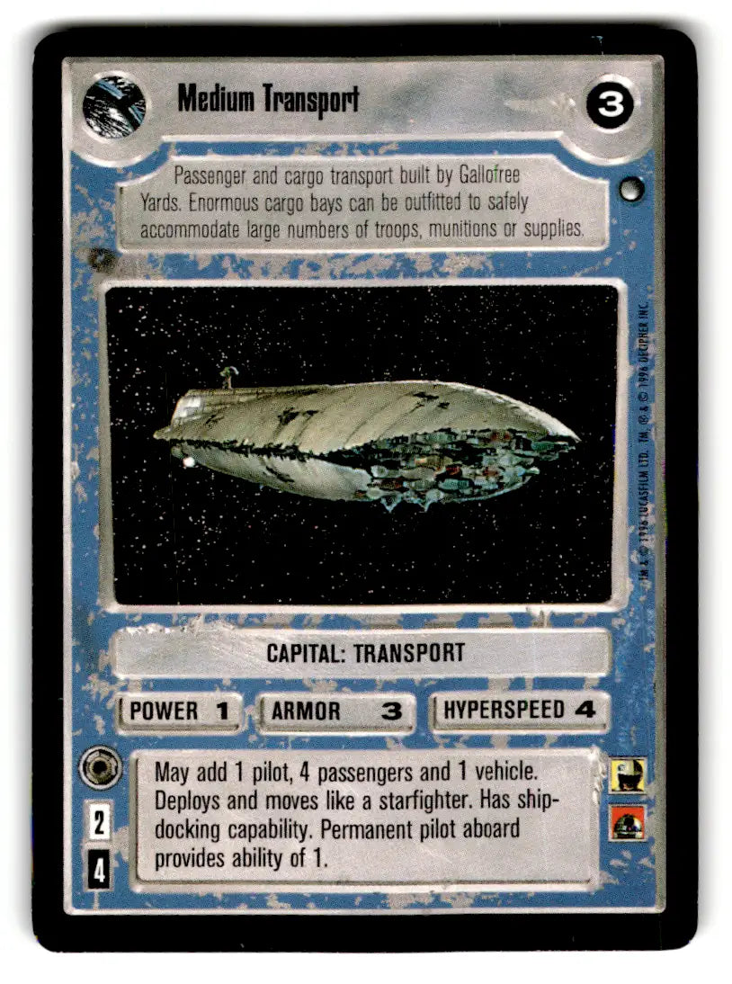 Star Wars CCG trading card from estate find lot star wars collectible collection