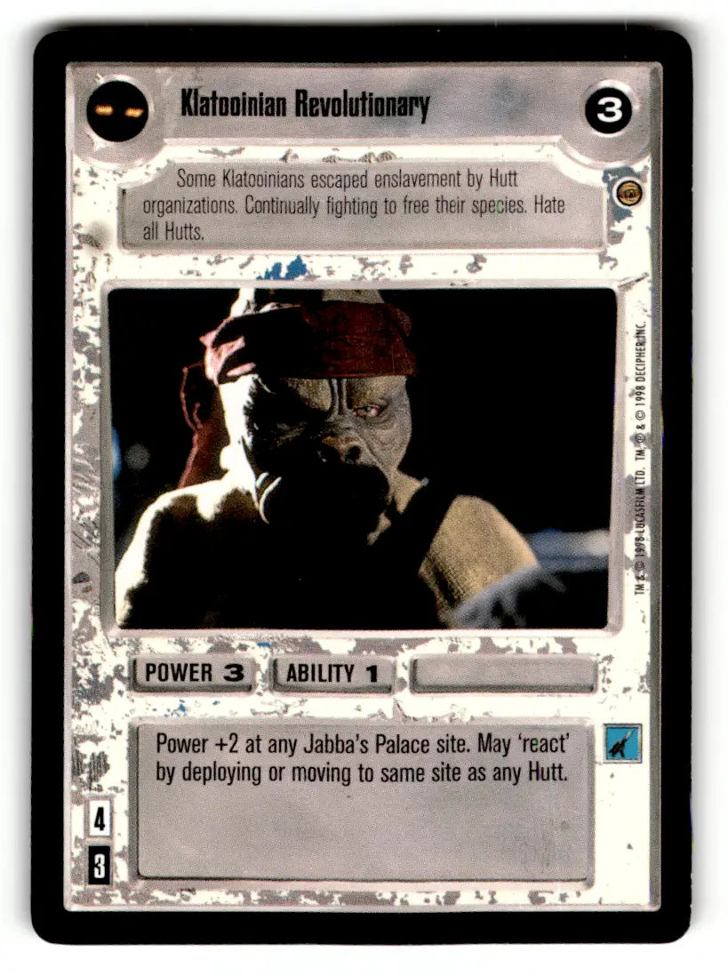 Star Wars CCG trading card from Estate Find 24 card lot Star Wars collectible