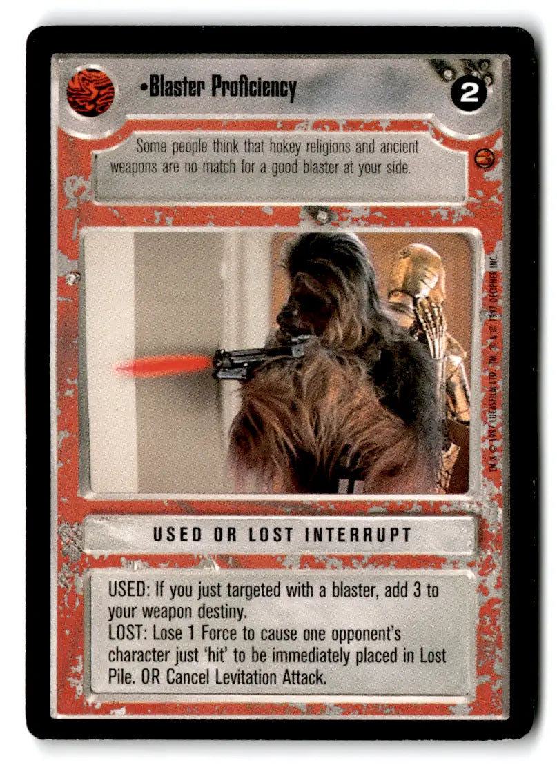 Star Wars trading card from estate find lot star wars CCG Decipher played with CP74026