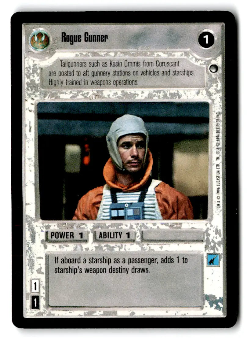 Star Wars trading card from estate find lot star wars CCG Decipher played with