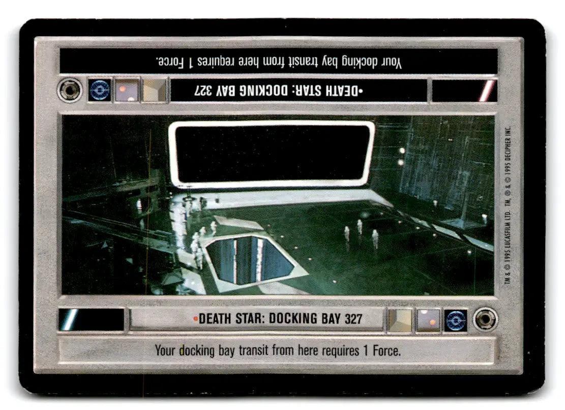 Star Wars trading card from Estate Find lot star wars CCG Decipher played with