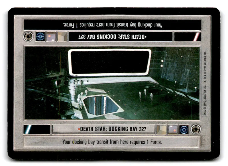Star Wars trading card from Estate Find lot star wars CCG Decipher played with