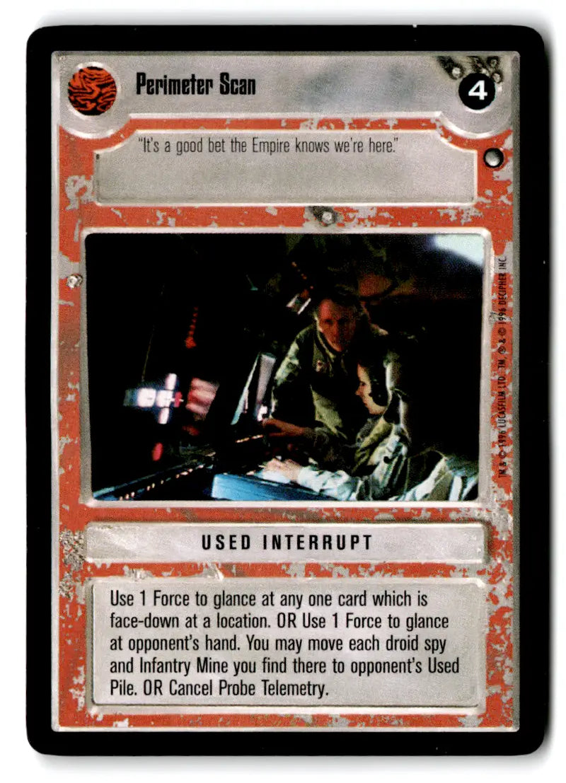 Star Wars trading card from Lot Star Wars CCG Estate Find product