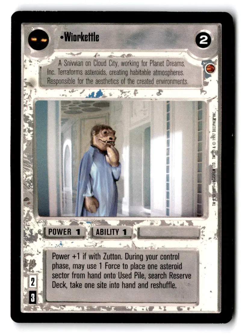 Star Wars CCG trading card from Estate Find Star Wars card lot CP74027