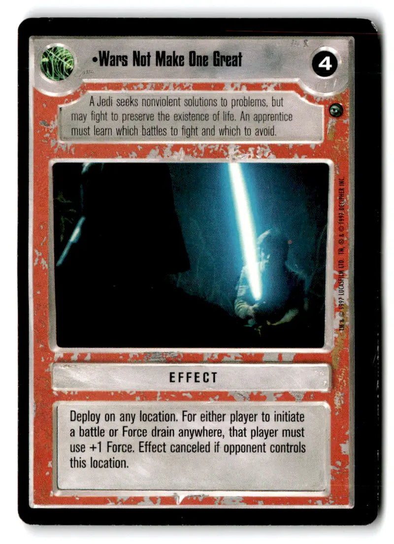 Star Wars CCG trading card from Estate Find 24 card lot Decipher played with product