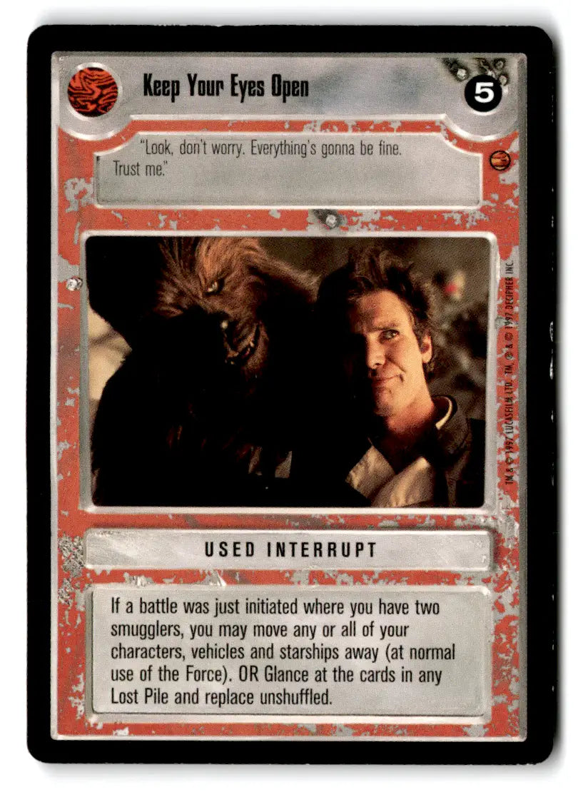 Star Wars CCG trading card from Estate Find 24 Card Lot Decipher played with CP74028