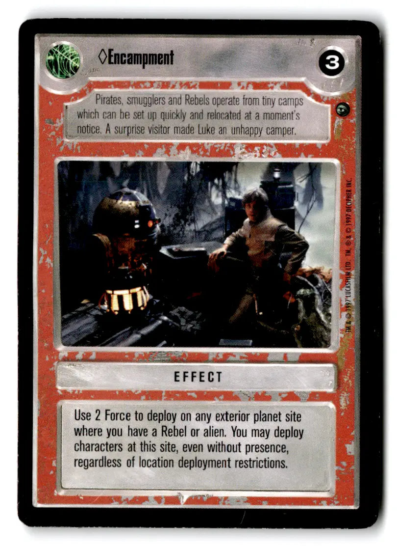 Star Wars CCG card lot from Estate Find with played Star Wars CCG Decipher cards