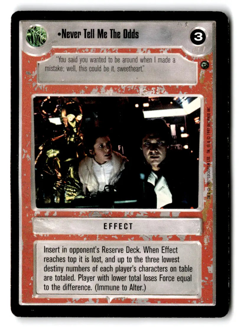 Star Wars CCG card lot from Estate Find featuring Decipher played with Star Wars CC