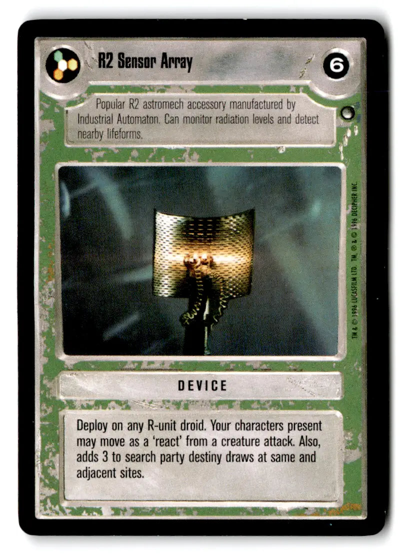 Star Wars CCG trading card from Estate Find 24-card lot featuring Star Wars theme