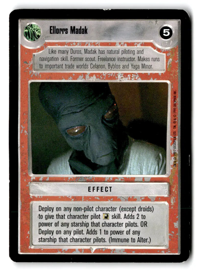 Star Wars CCG trading card from Estate Find 24-card lot featuring Star Wars characters