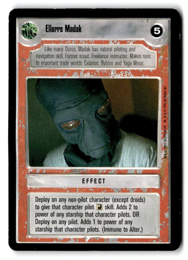 Star Wars CCG trading card from Estate Find 24 card lot featuring collectible Star Wars characters
