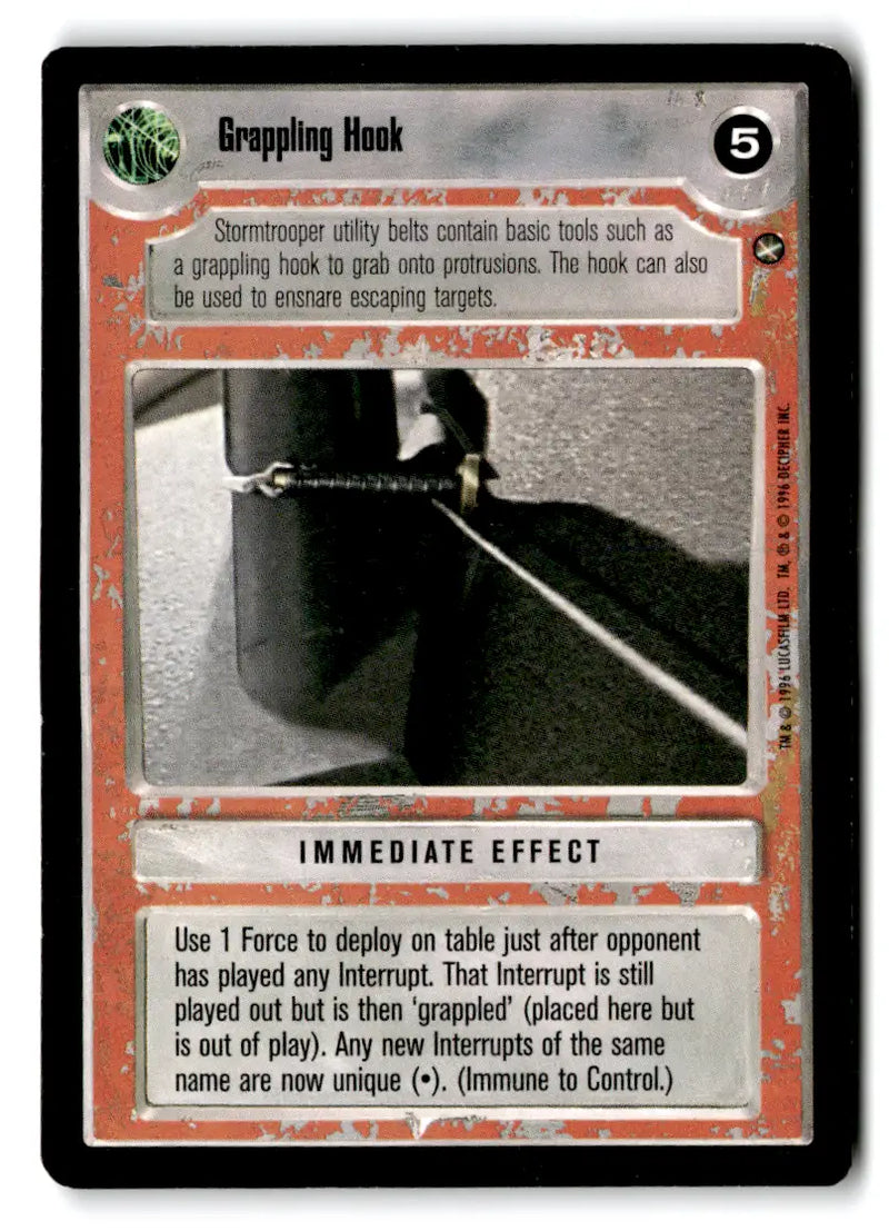 Star Wars CCG trading card from Estate Find 24 card lot featuring Star Wars characters