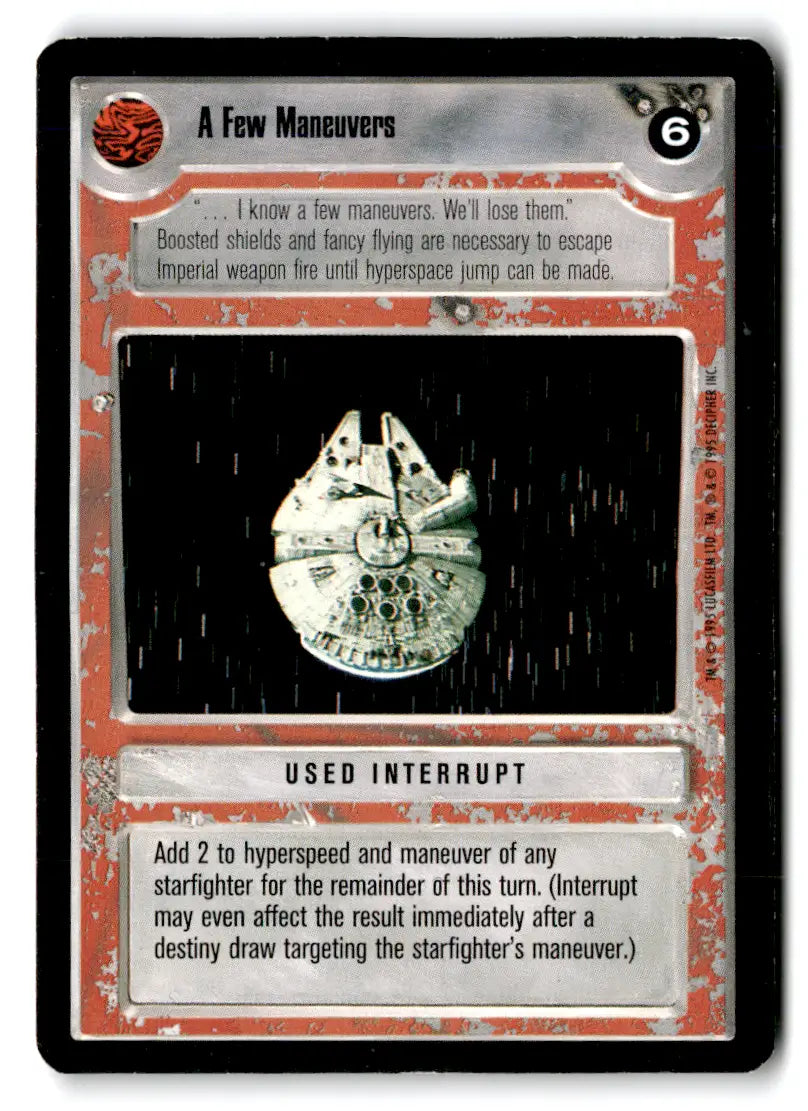Star Wars CCG trading card from Estate Find card lot featuring Star Wars collectible