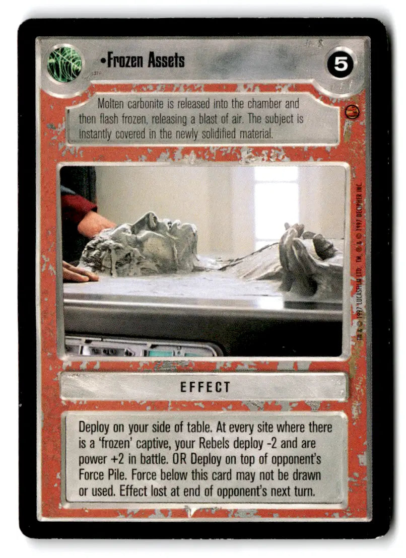 Star Wars CCG trading card from estate find lot star wars card lot star