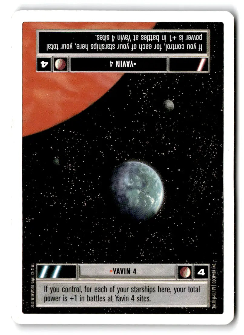 Star Wars CCG trading card from estate find lot star wars collectible lot